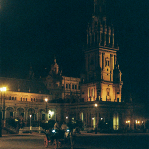 Flashy Lights in Sevilla