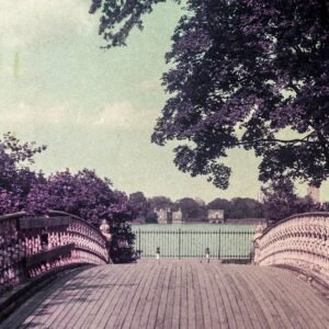 Postcard on the bridge